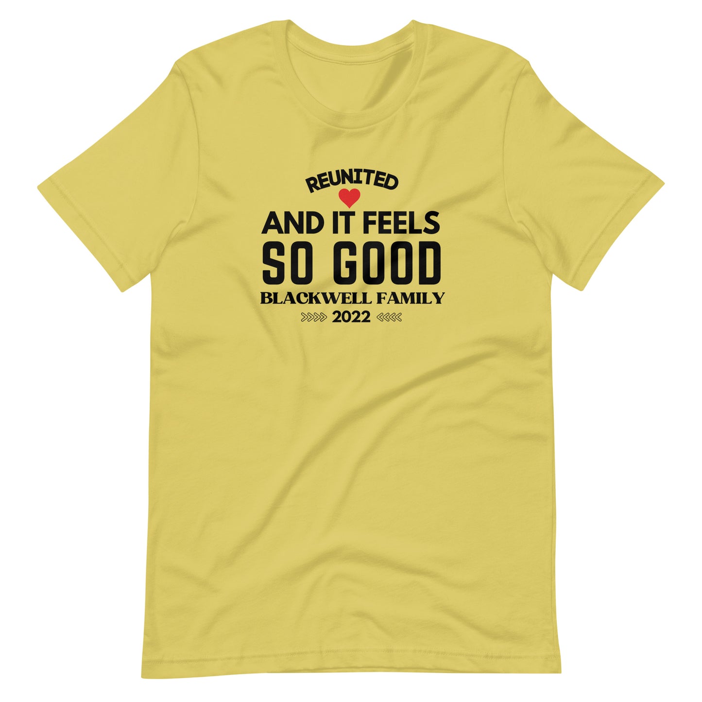 Blackwell Family (Black Letter) Unisex t-shirt