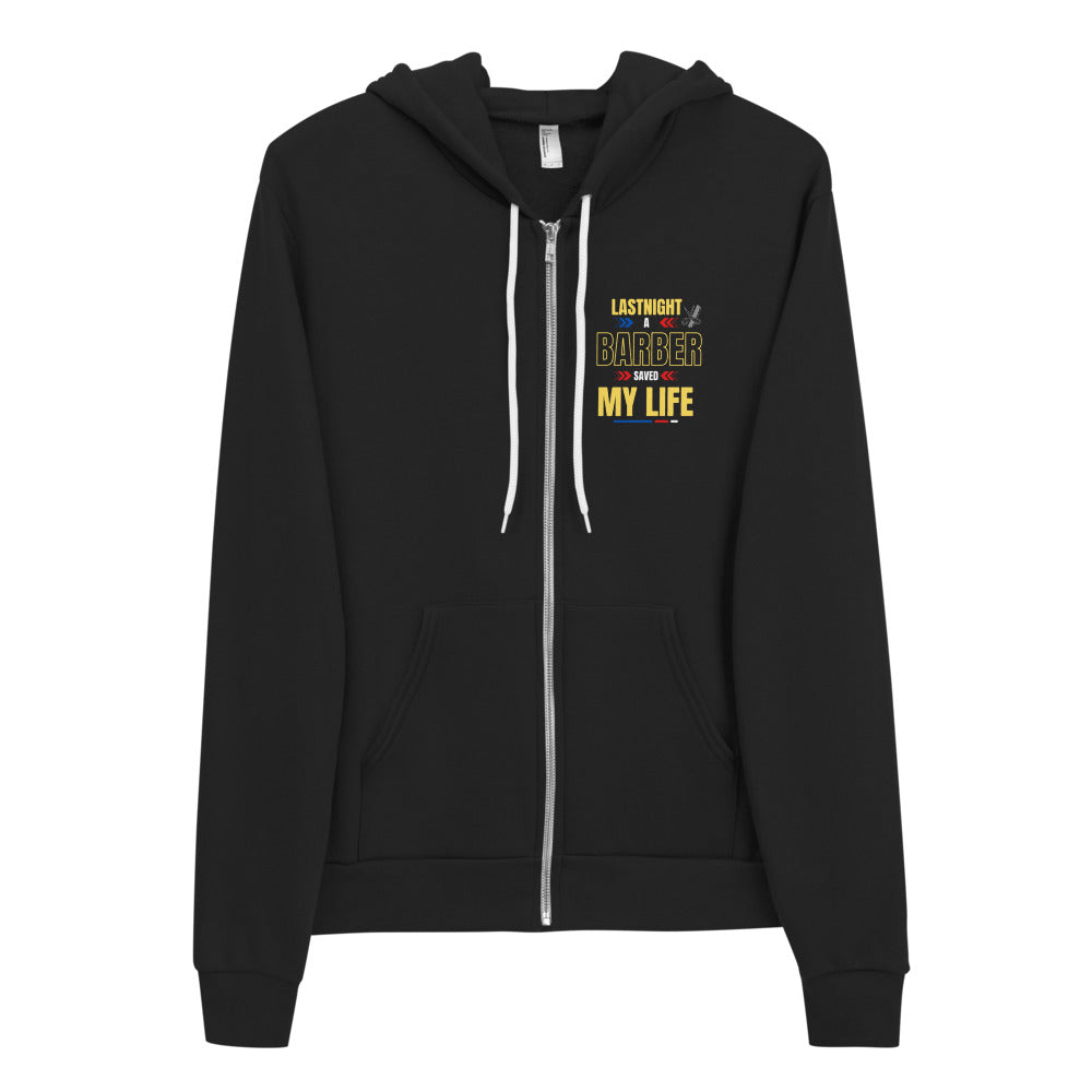 Last Night A Barber Saved My Life Hoodie sweater