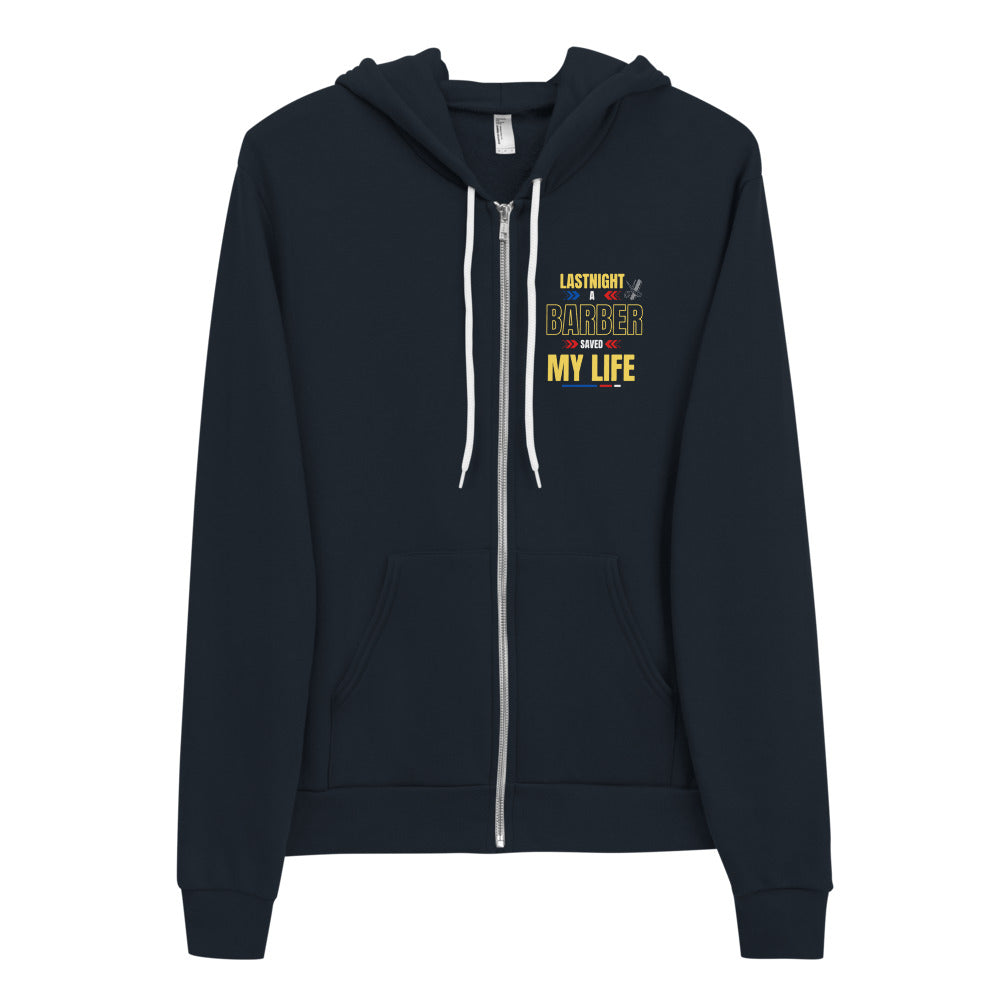 Last Night A Barber Saved My Life Hoodie sweater