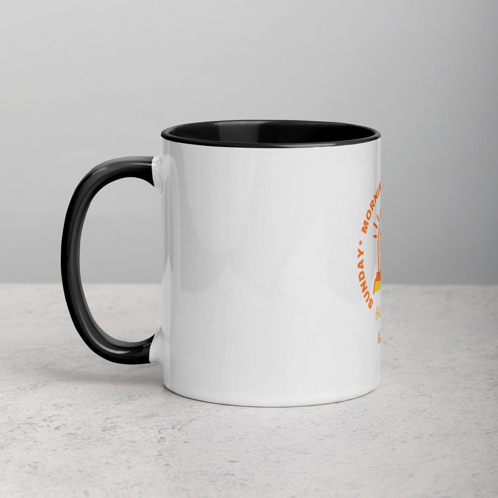 Sunday Morning Praise Party Mug with Color Inside