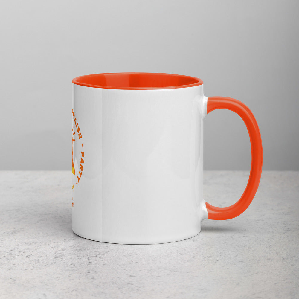 Sunday Morning Praise Party Mug with Color Inside