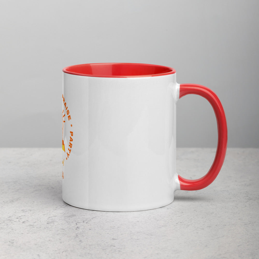 Sunday Morning Praise Party Mug with Color Inside