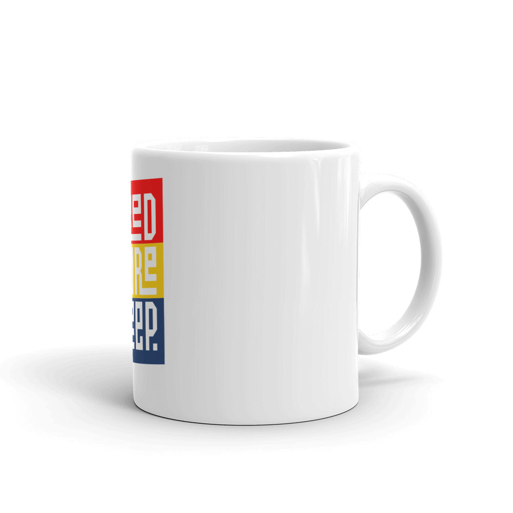 Need More Sleep White glossy mug