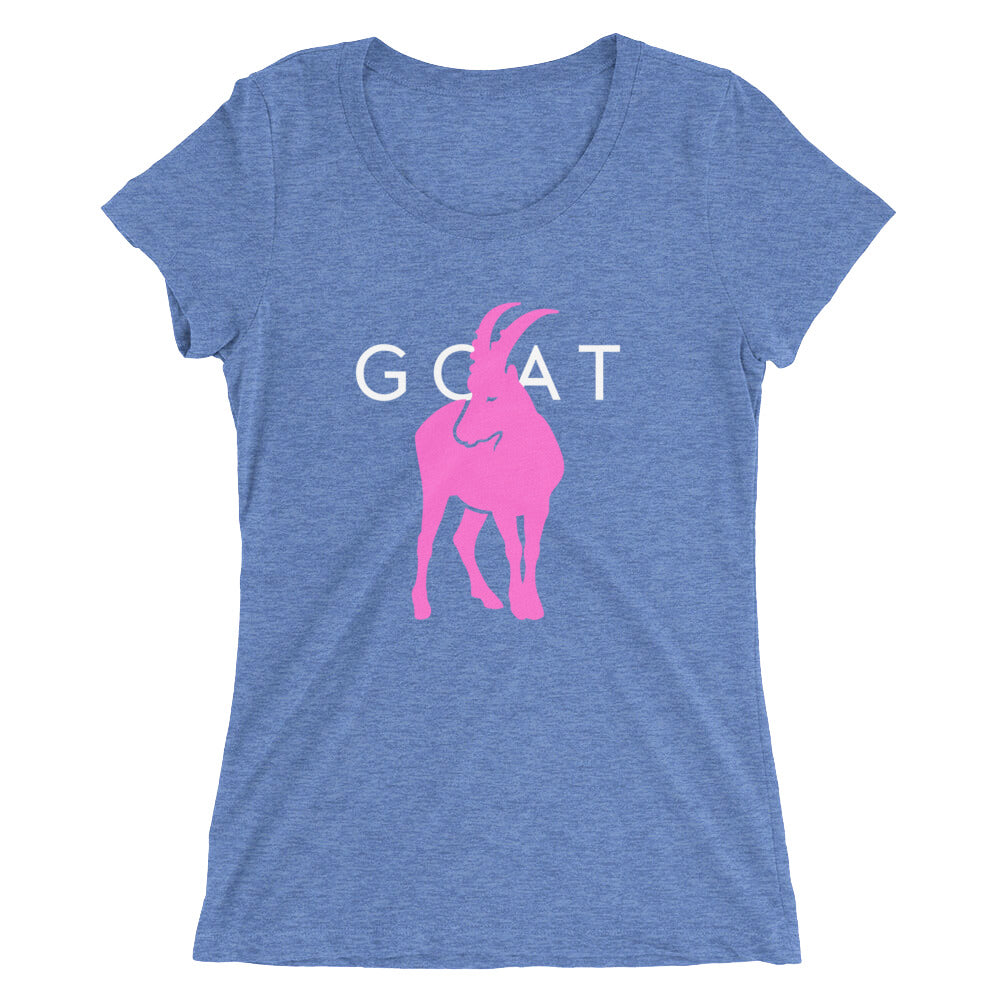 Ladies' GOAT short sleeve t-shirt