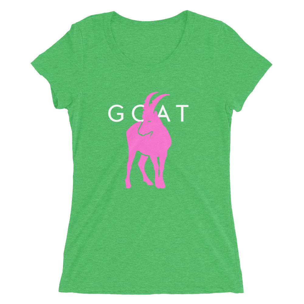 Ladies' GOAT short sleeve t-shirt
