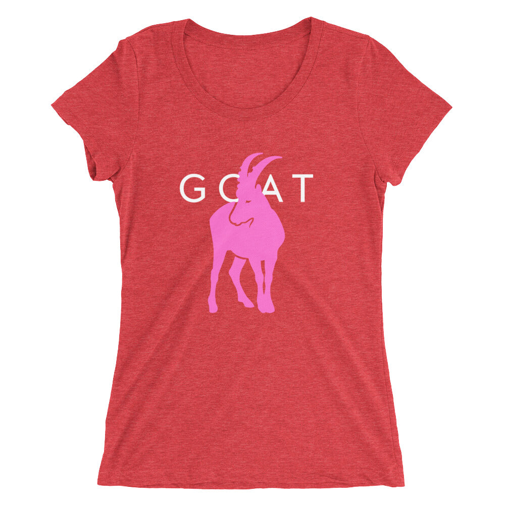 Ladies' GOAT short sleeve t-shirt