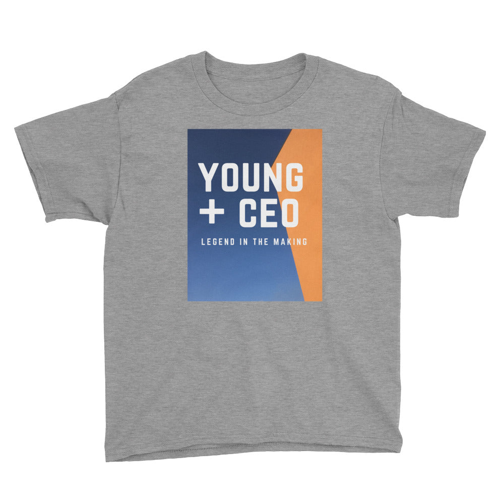 Young Ceo "YOUTH" Short Sleeve T-Shirt by Legend Shaw