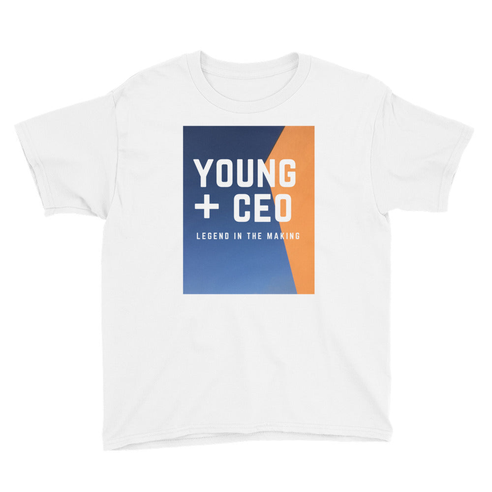 Young Ceo "YOUTH" Short Sleeve T-Shirt by Legend Shaw