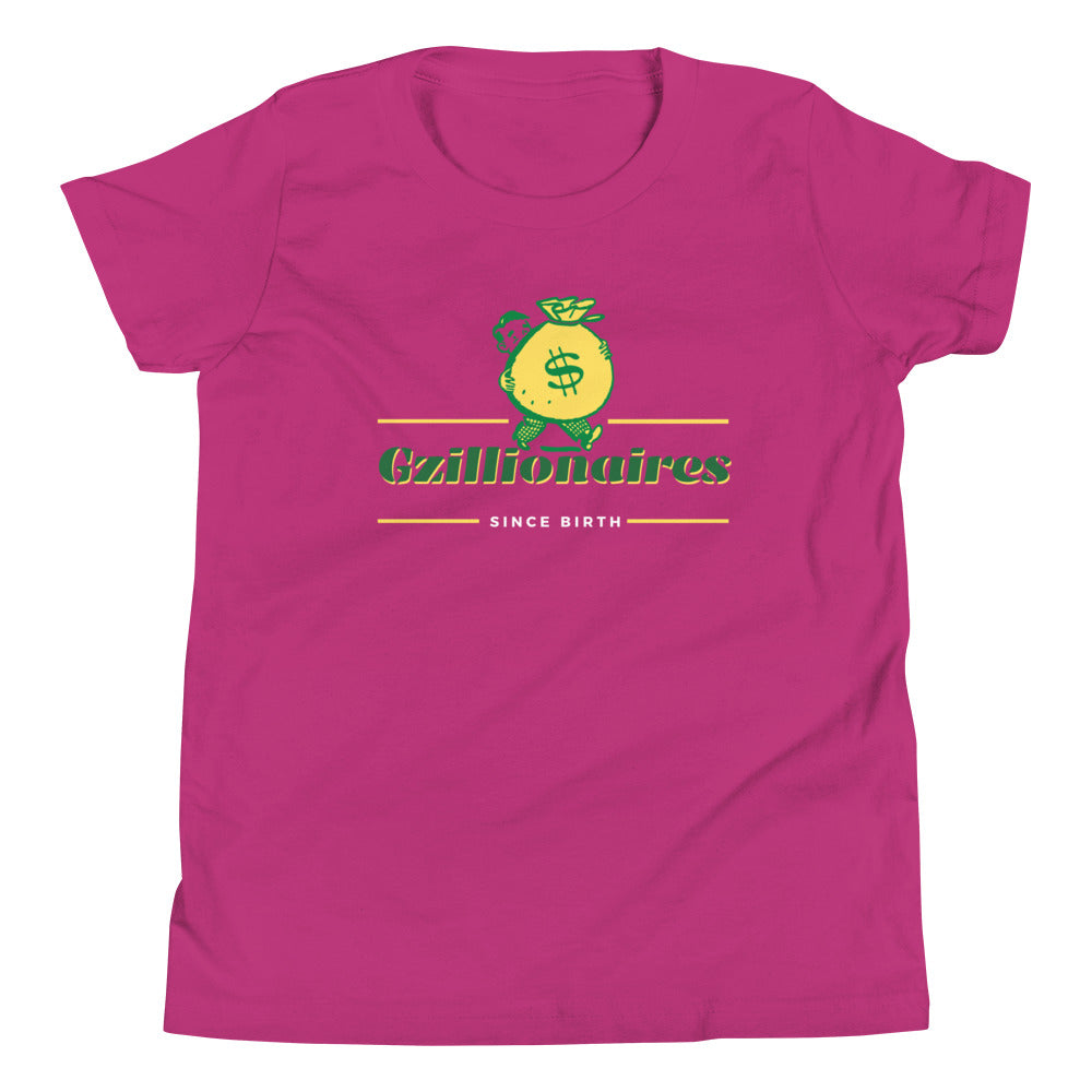 Gzillionaires Youth Short Sleeve T-Shirt by Legends