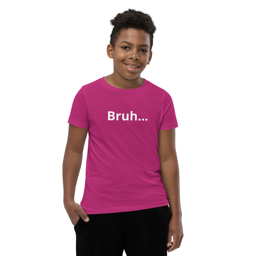 Bruh Youth Short Sleeve T-Shirt Legend
