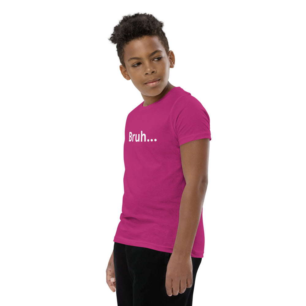 Bruh Youth Short Sleeve T-Shirt Legend