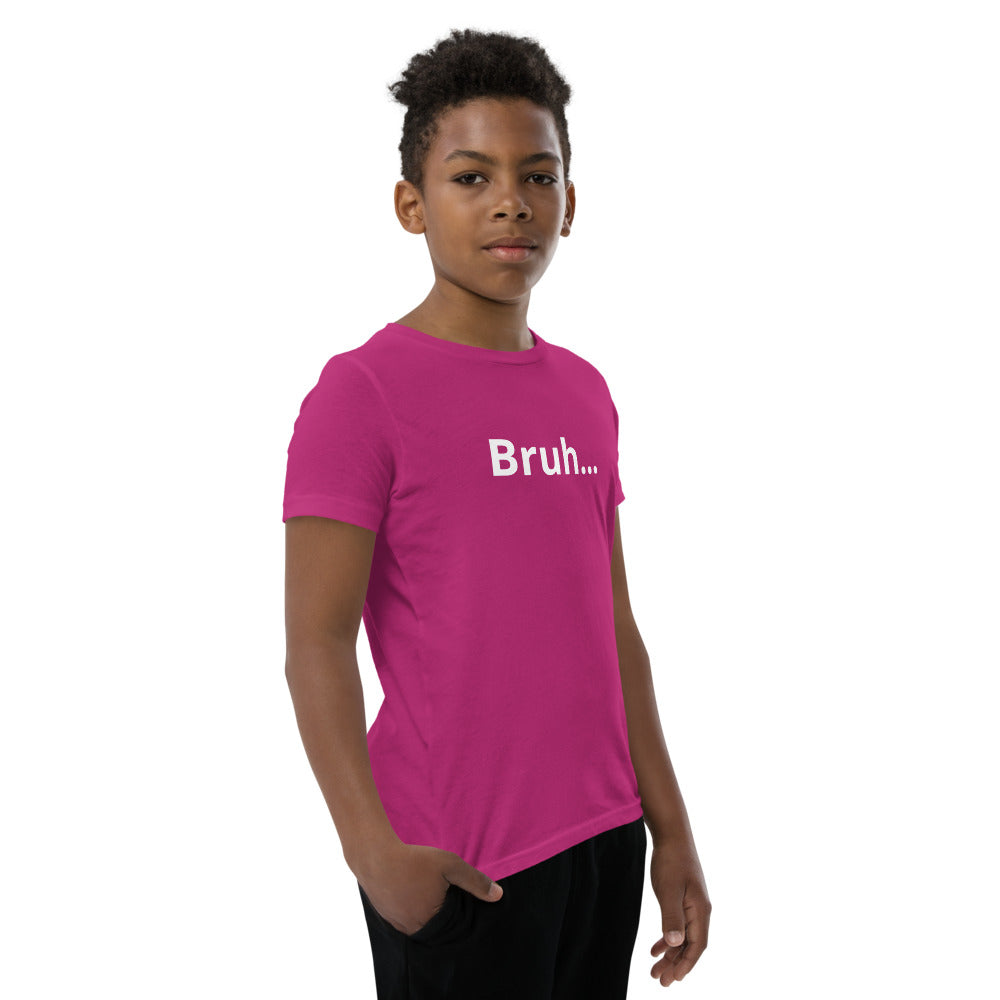 Bruh Youth Short Sleeve T-Shirt Legend