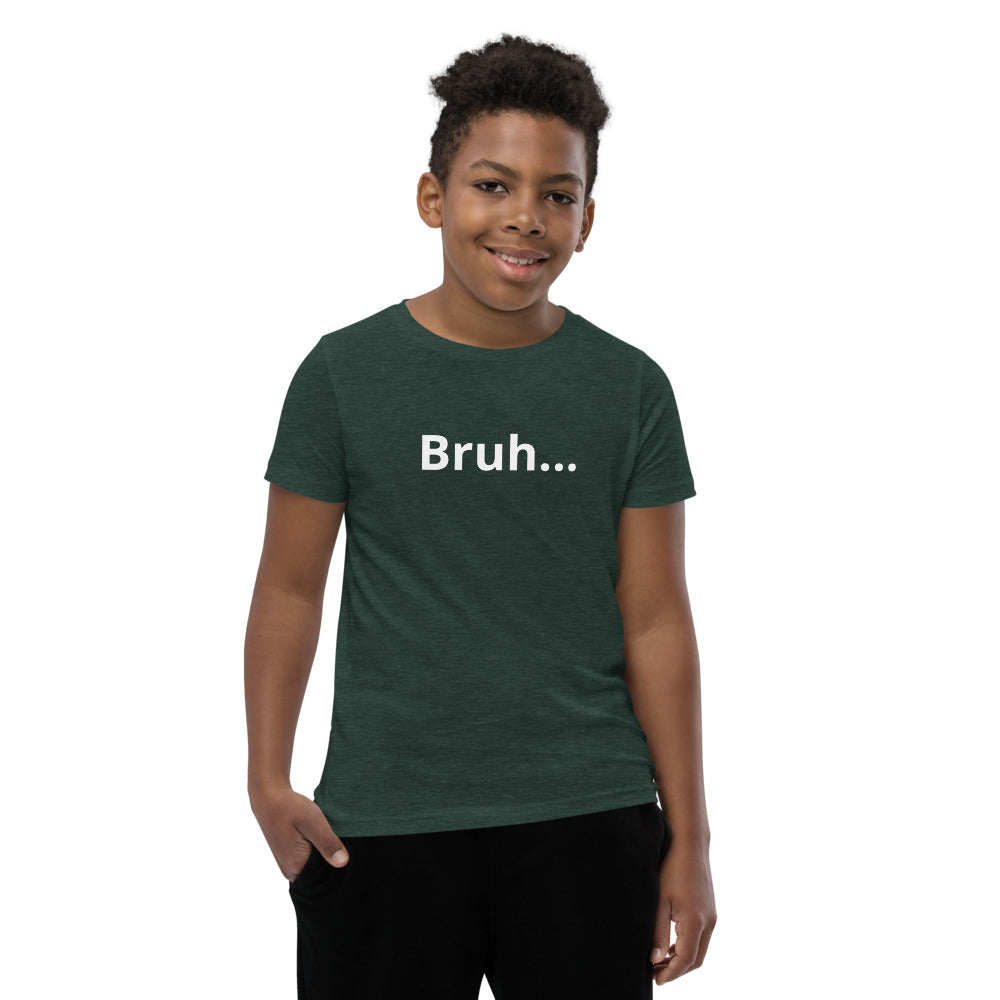 Bruh Youth Short Sleeve T-Shirt Legend