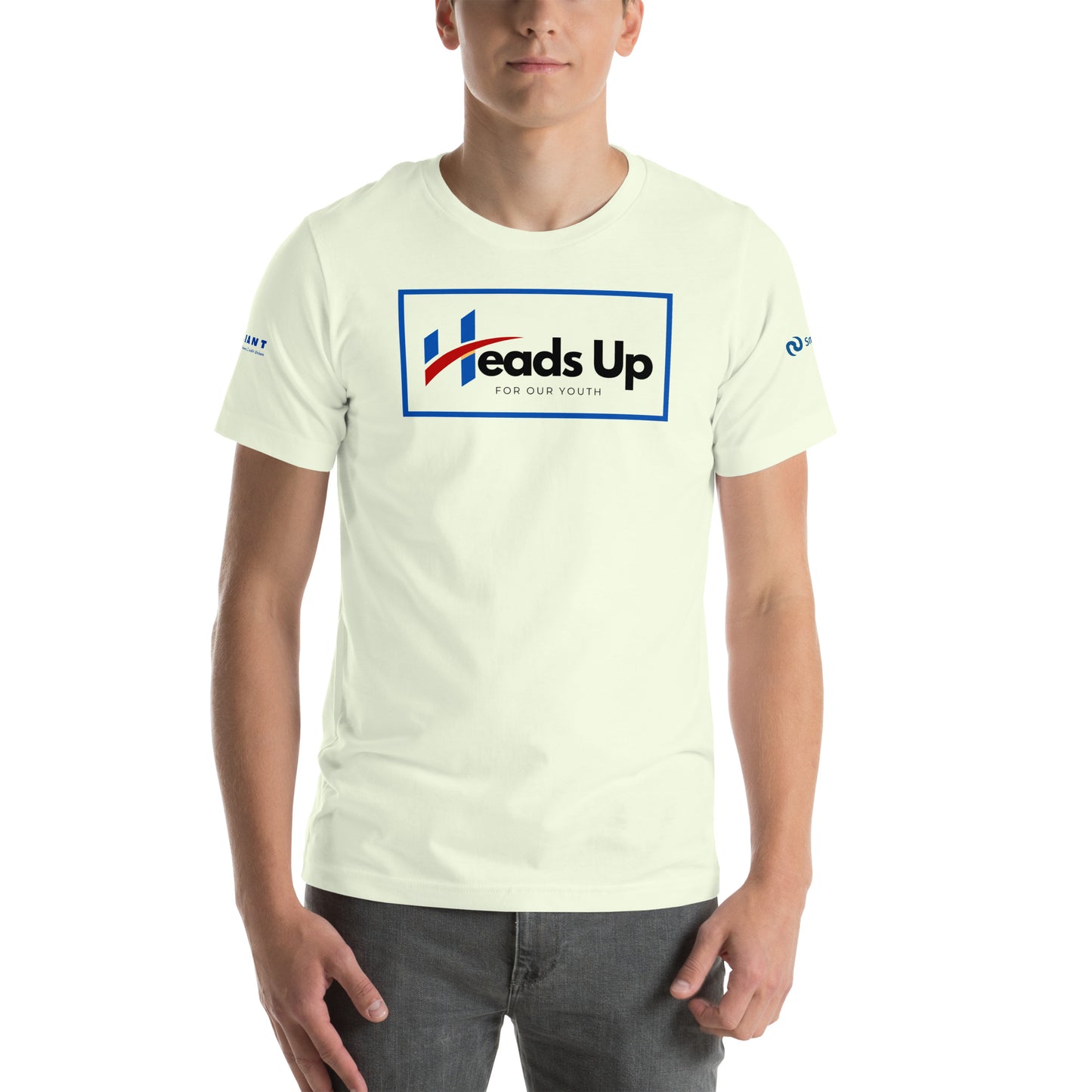 Heads Up For Our Youth Equip and Inspire Unisex t-shirt