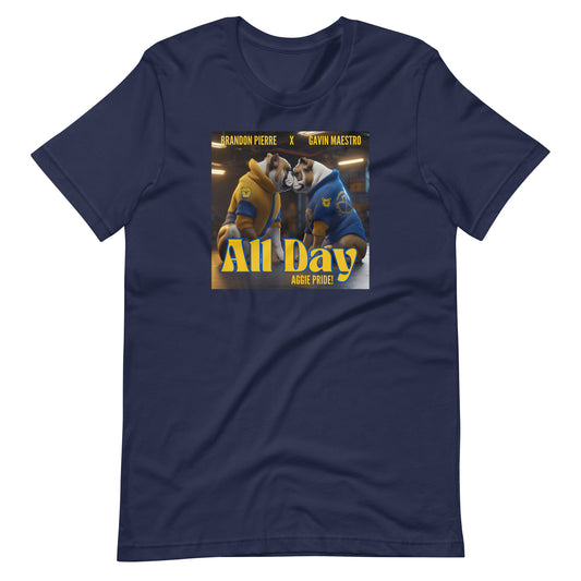 All Day Aggie Pride Unisex t-shirt