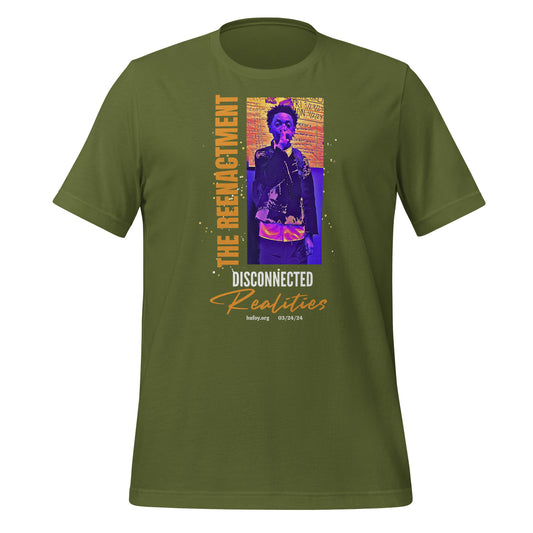 Legend Disconnected Realities Unisex t-shirt