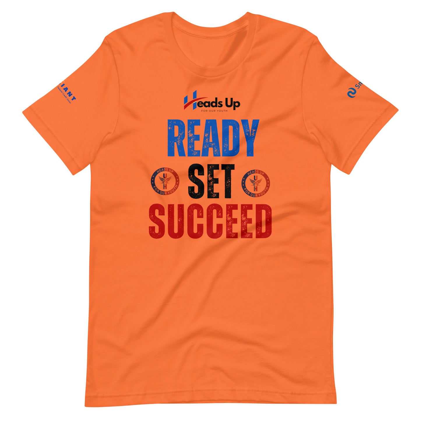 Heads Up For Our Youth Ready Set Succeed Unisex t-shirt