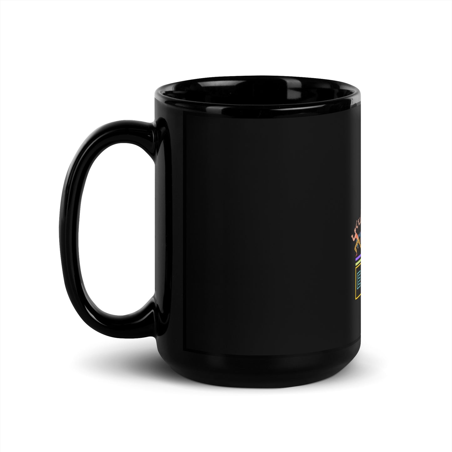 Big Z Energy Black Glossy Mug