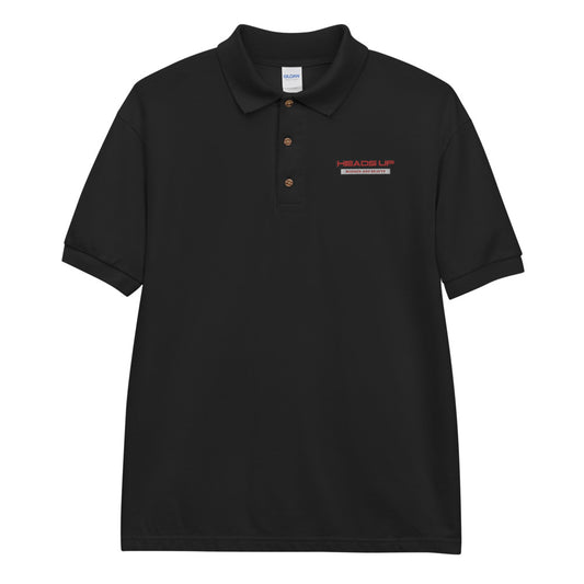 Heads Up Embroidered Polo Shirt