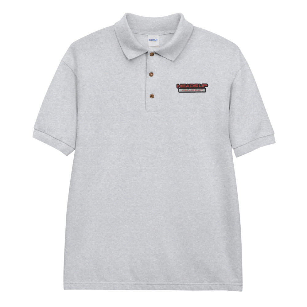 Heads Up Embroidered Polo Shirt