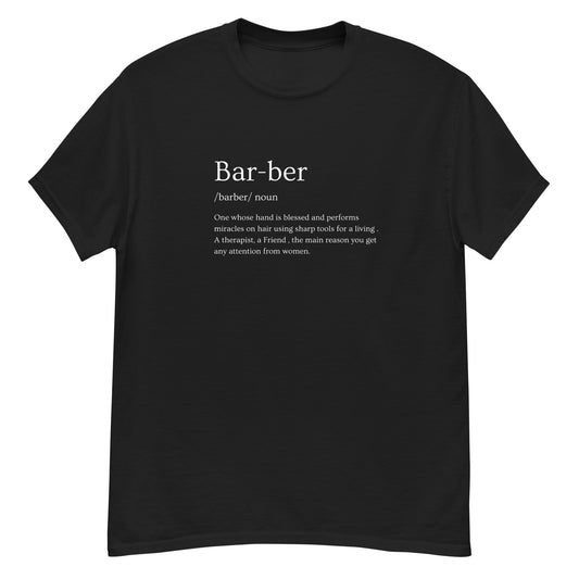 Barber Definition Men's classic tee