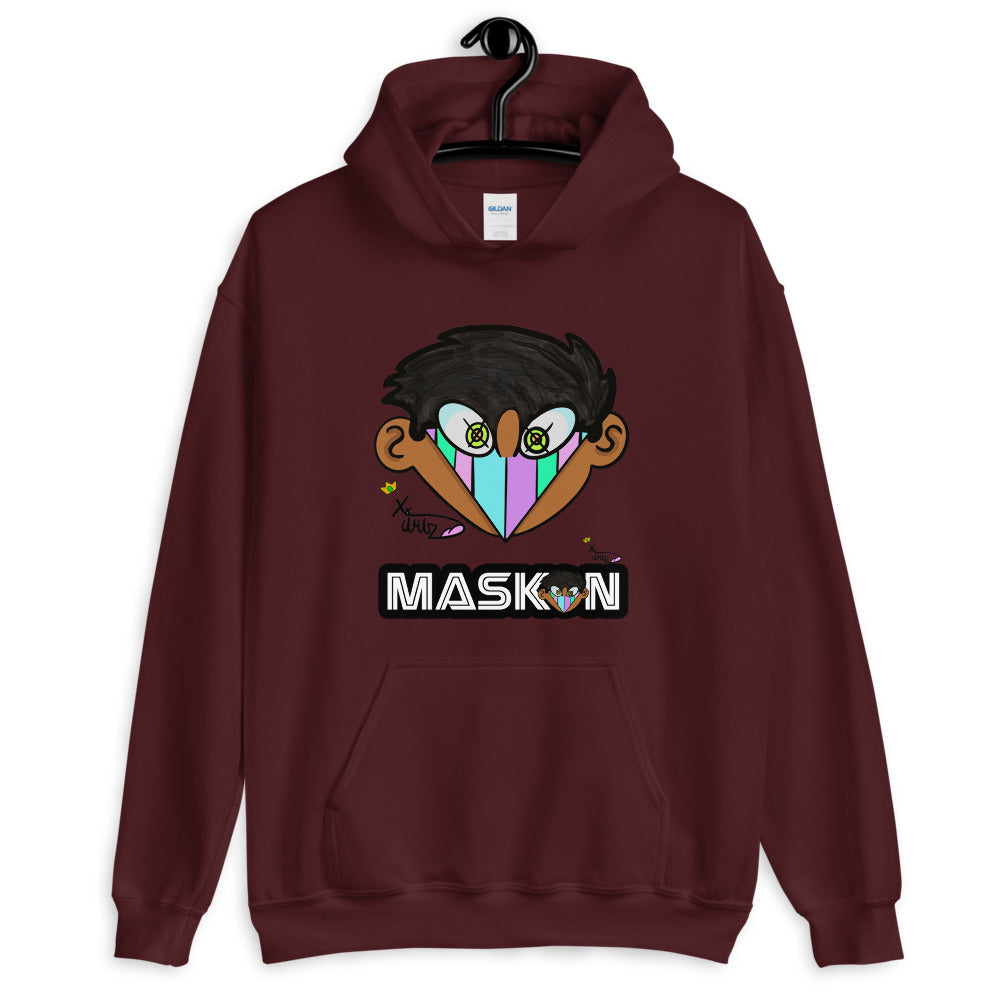 Maskon by XX_Artz  Unisex Hoodie