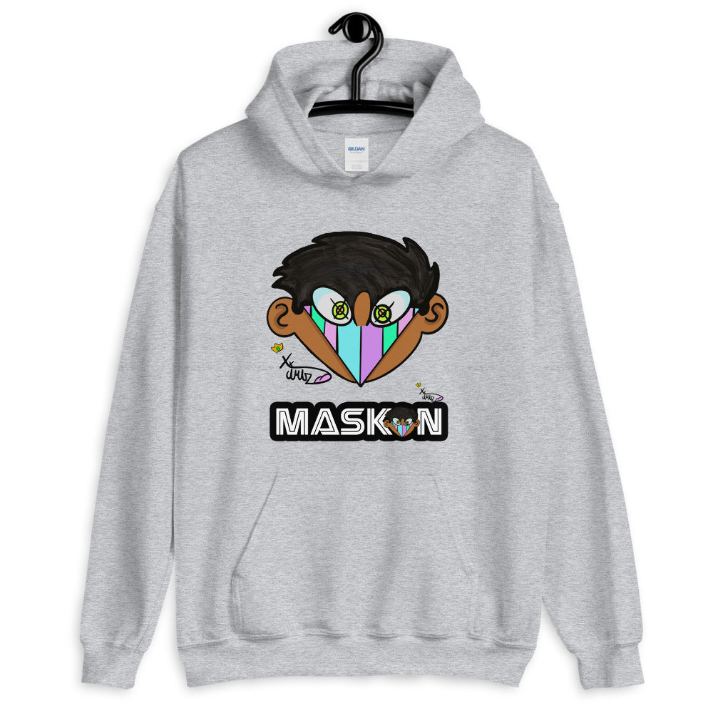 Maskon by XX_Artz  Unisex Hoodie