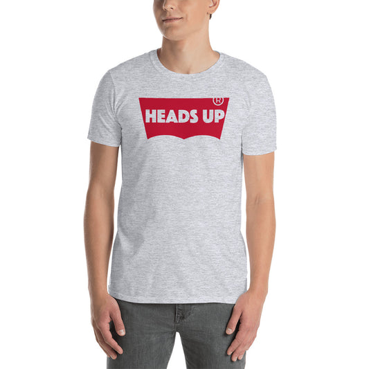 Heads Up Stamp Short-Sleeve Unisex T-Shirt