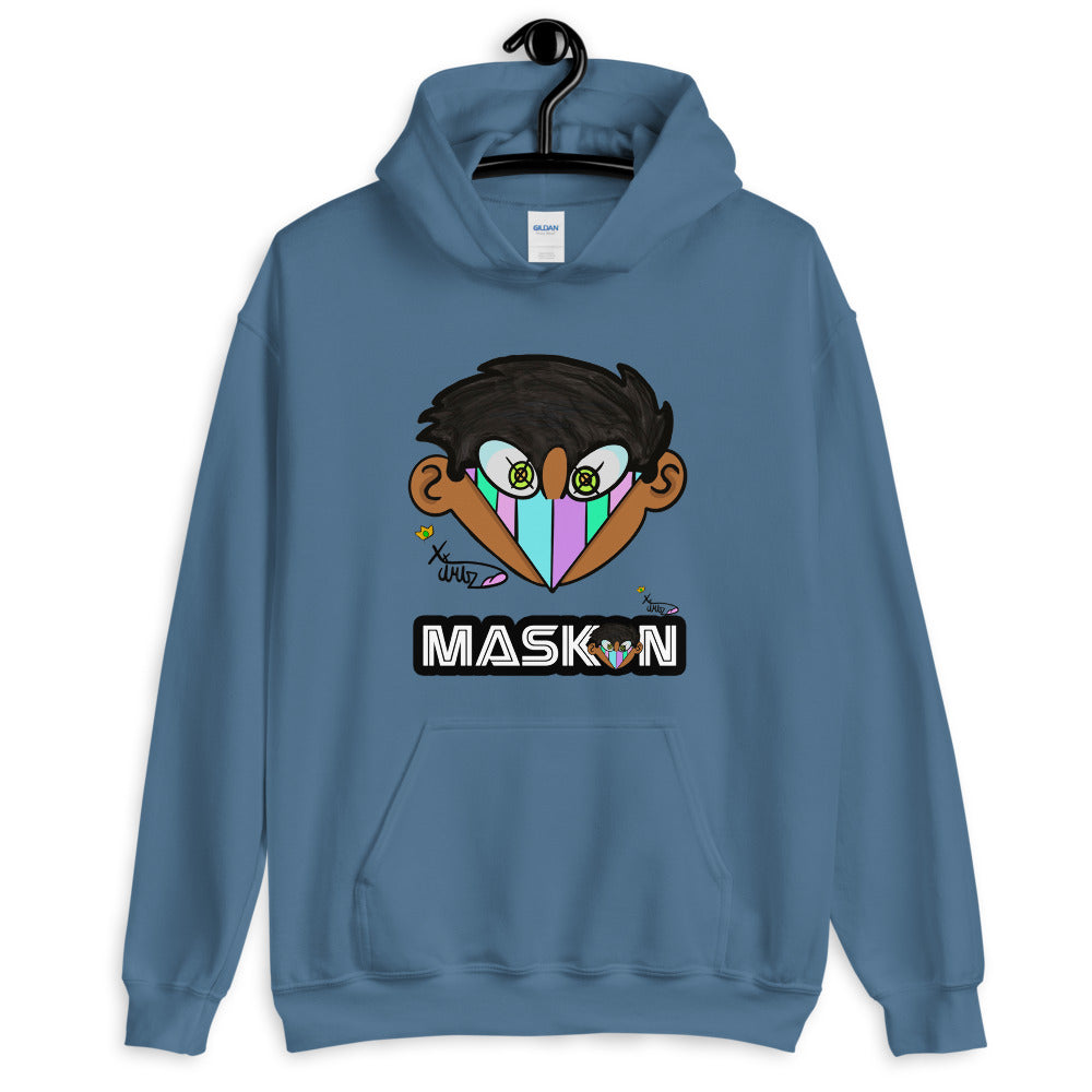 Maskon by XX_Artz  Unisex Hoodie