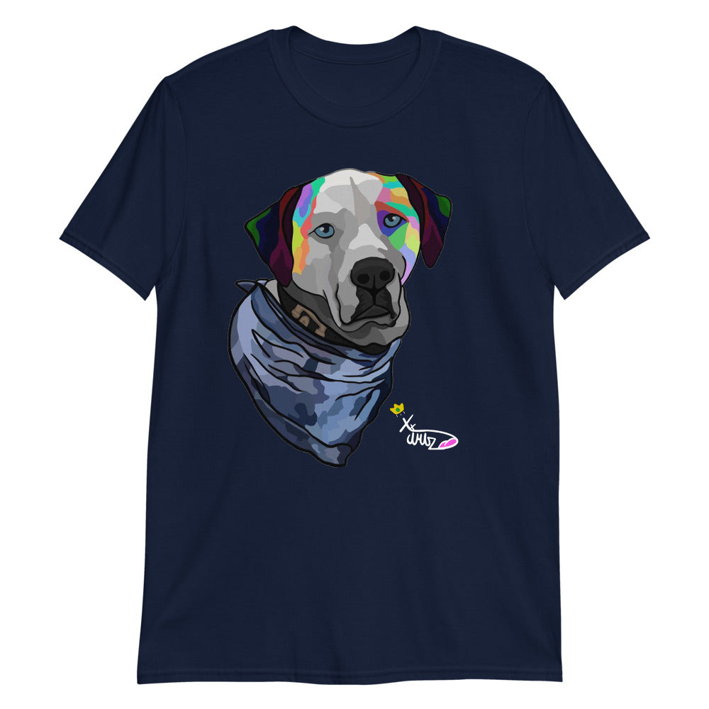 Camo Dog by XX_ART Short-Sleeve Unisex T-Shirt