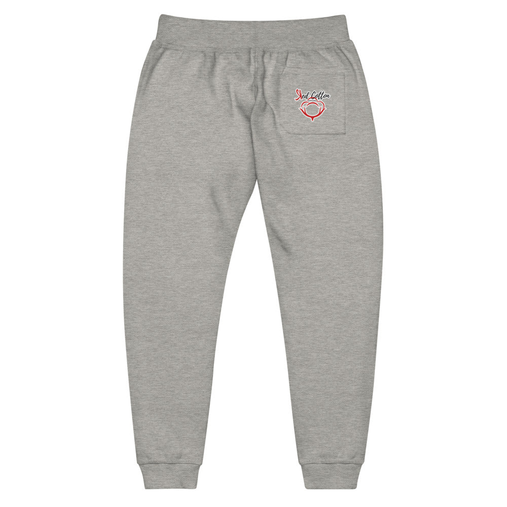 Red Cotton Apparel Sweatpants