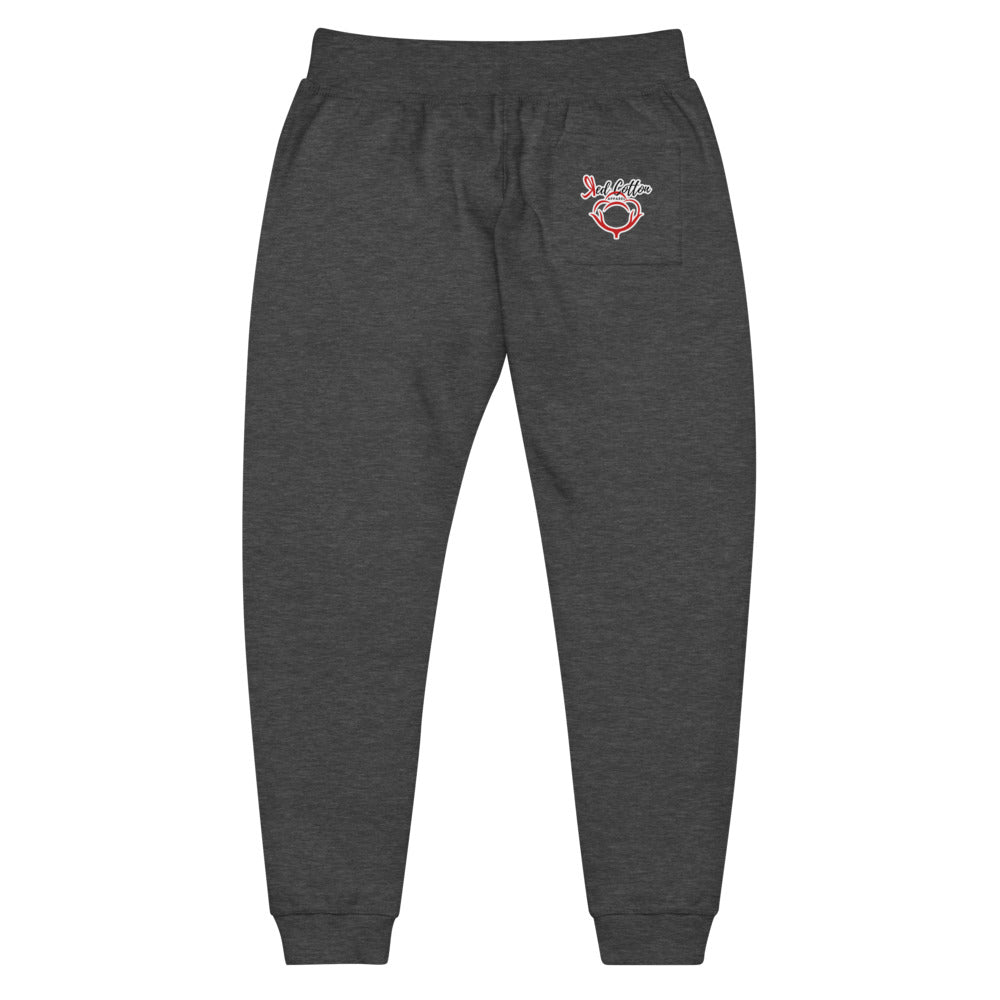 Red Cotton Apparel Sweatpants