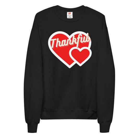 Thankful Unisex fleece sweatshirt