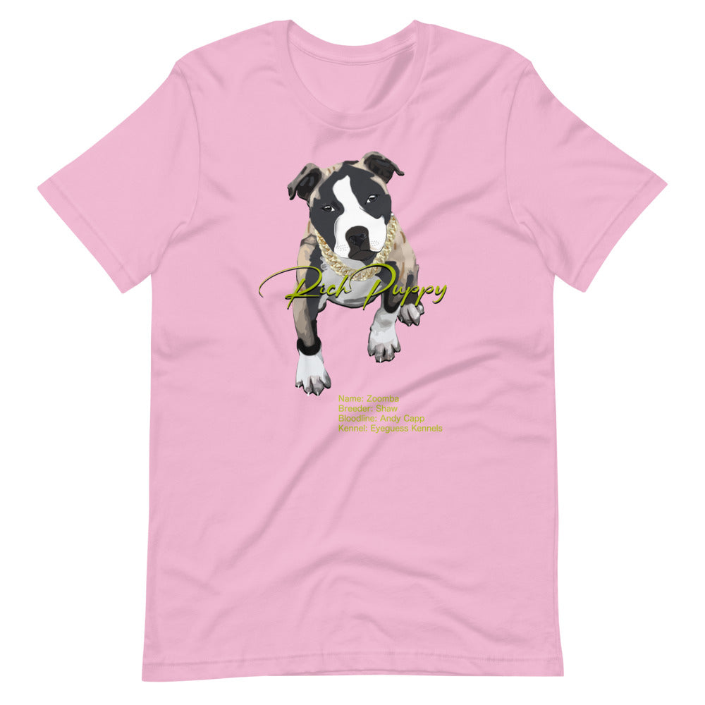 Rich Puppy Zoomba Short-Sleeve Unisex T-Shirt