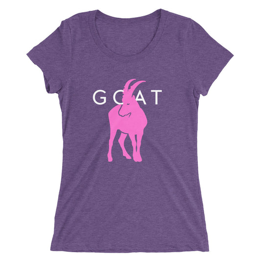 Ladies' GOAT short sleeve t-shirt